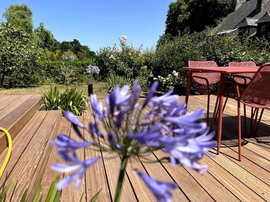 Superbe Appartement Avec Jardin Dinan Centre - Jerzual Экстерьер фото