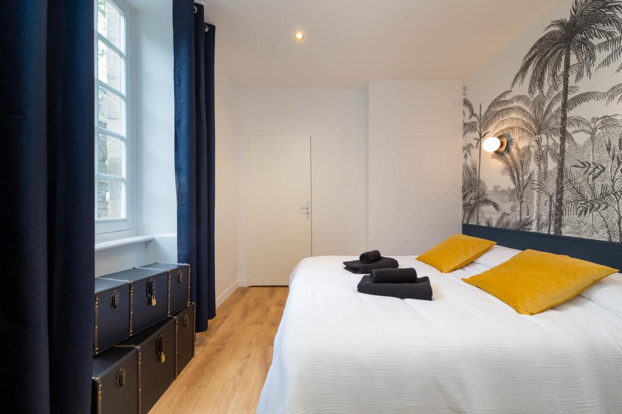 Superbe Appartement Avec Jardin Dinan Centre - Jerzual Экстерьер фото